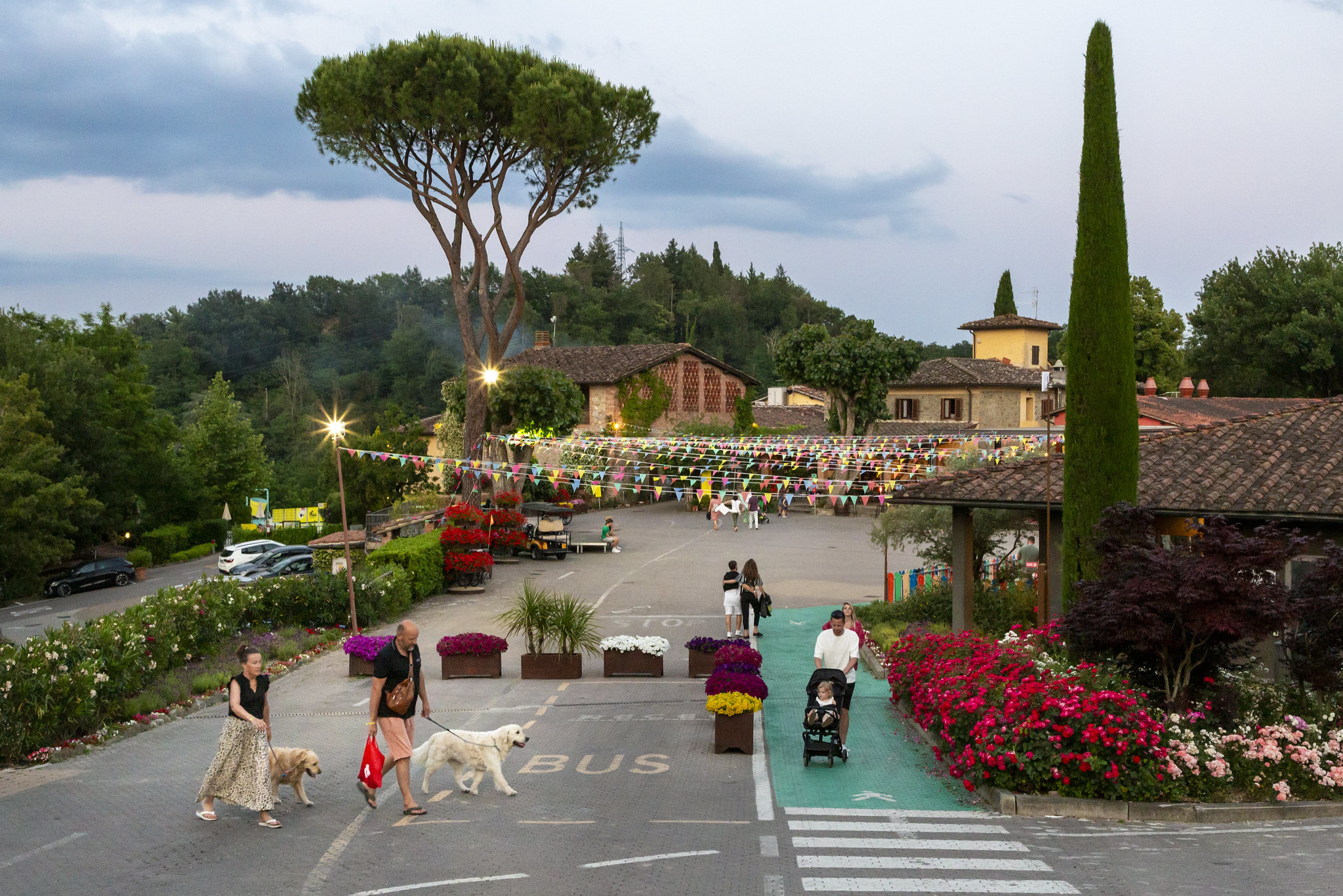 ingresso principale del villaggio